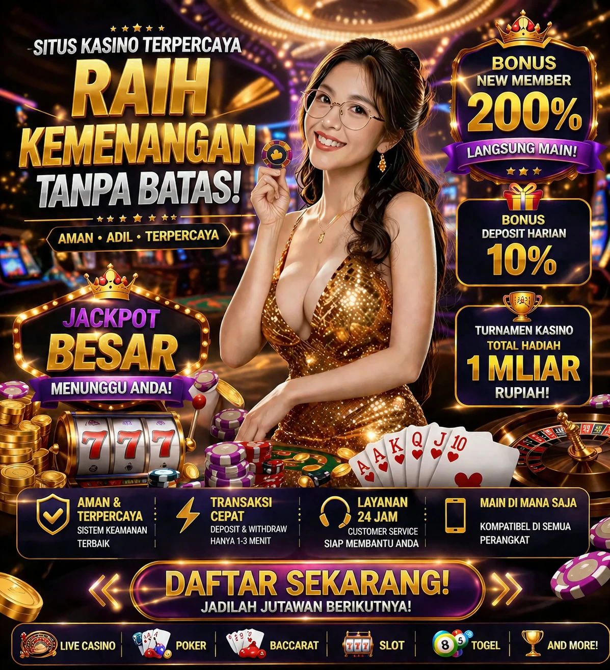Roleta e blackjack bk777